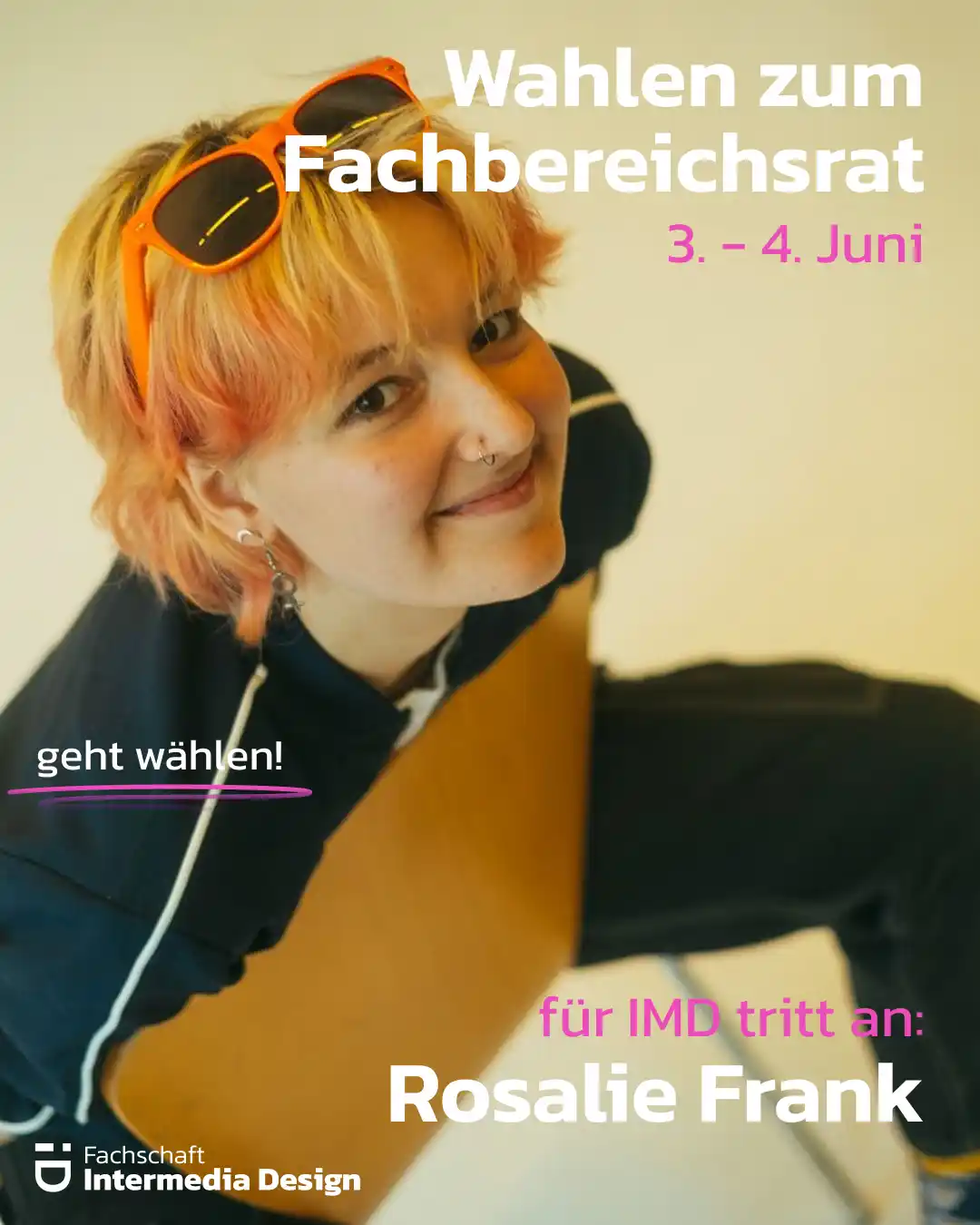 Image from Intermedia Design: 💜 Am 3. und 4. Juni werden die studentischen Vertretungen für den Fac...