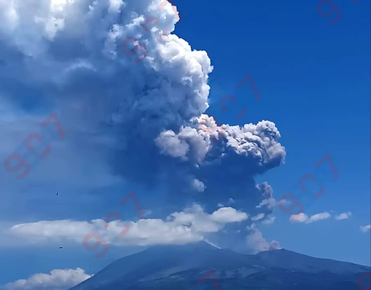 Image from 95047.it: ❗⚠️ ATTENZIONE RICADUTA CENERE PREVISTA NEL NOSTRO COMPRENSORIO ETNA...