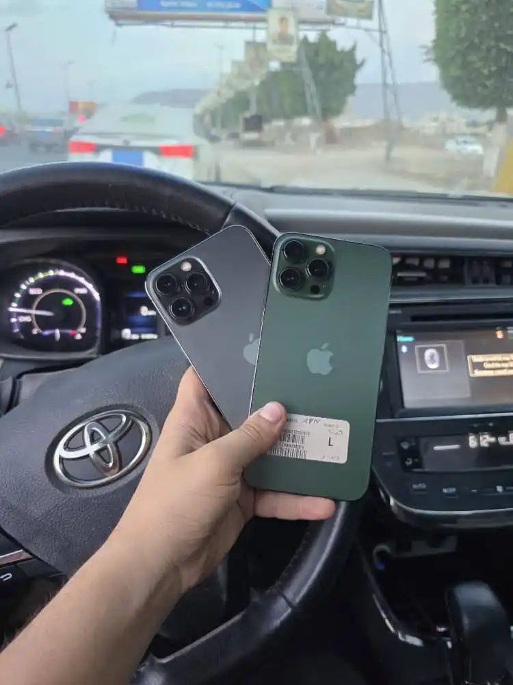 Image from Mobile Zoon🇸🇦: ايفونات 13 بروماكس 🖤🤍 الكتروني 256ج / بطاريه 86 87 اجهزه كروتتت ام...