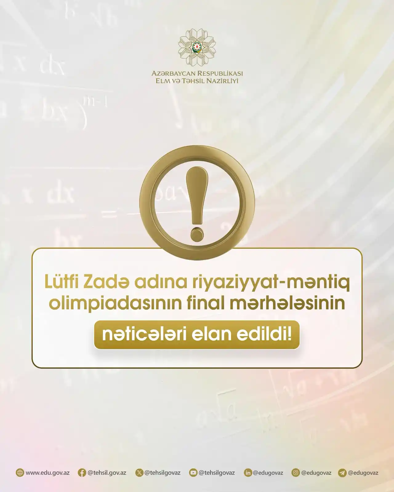 Image from AR Elm və Təhsil Nazirliyi: Azərbaycan Respublikası Təhsil İnstitutu tərəfindən keçirilən Lütfi Za...