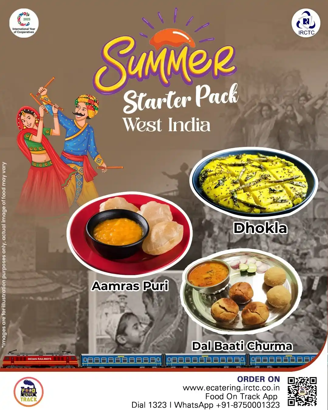 Image from IRCTC Official: Beat the heat, region by region, with these handpicked summer delights...