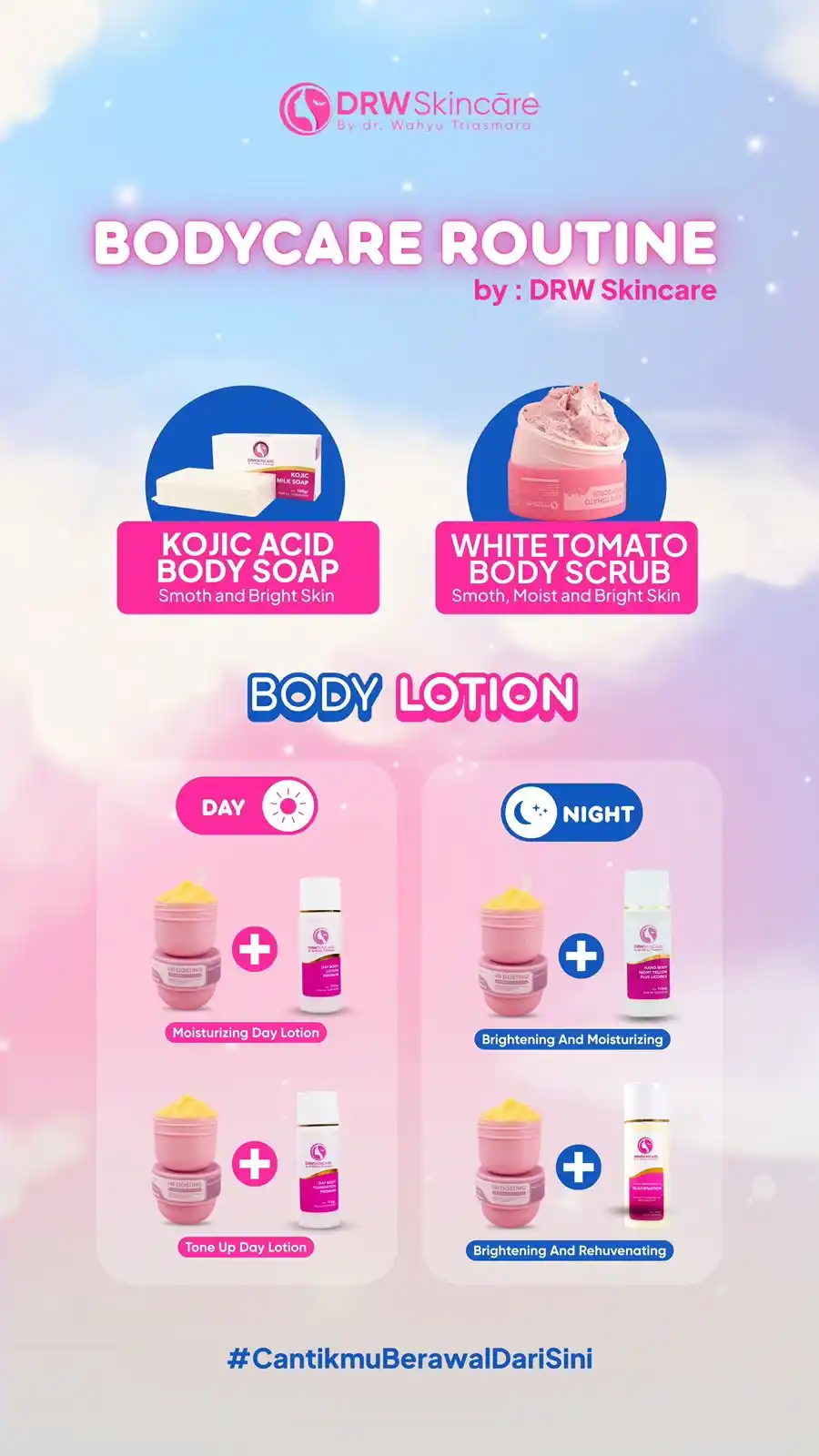 Image from DRW Skincare: ✨ BODYCARE ROUTINE by DRW Skincare ✨ Jaga kulit tetap cerah dan lemba...