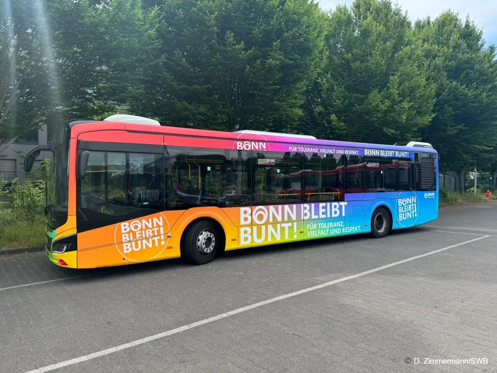 Image from Stadtwerke Bonn: *Bonn bleibt bunt – Vielfalt bei den Stadtwerken Bonn* 🏳️🌈 Im *Prid...