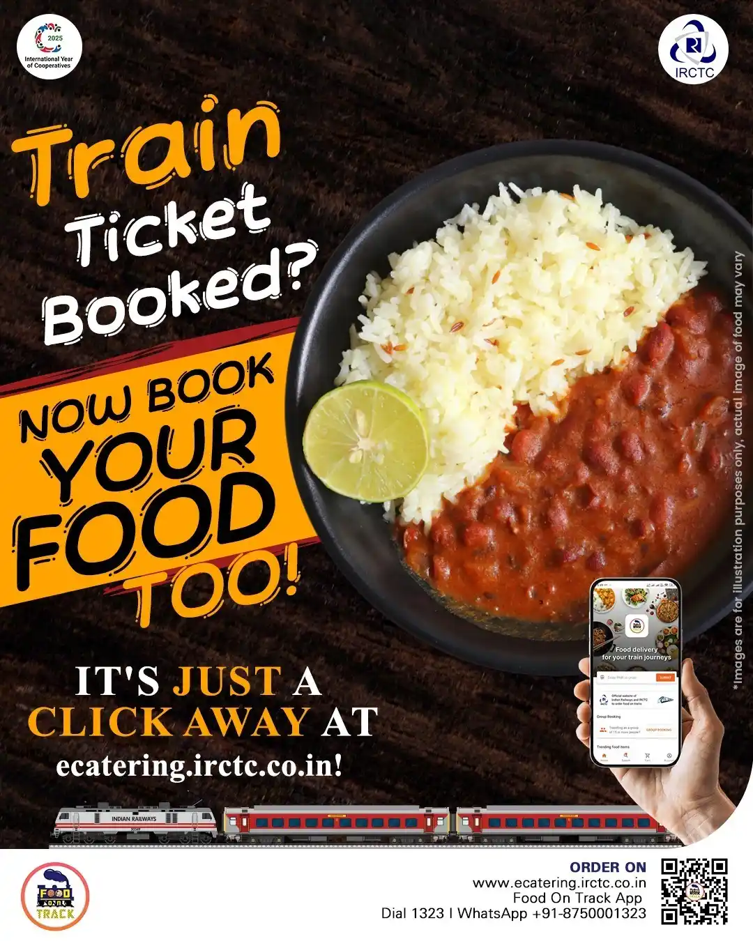 Image from IRCTC Official: Booking your journey is just the beginning—why not book your meal too?...
