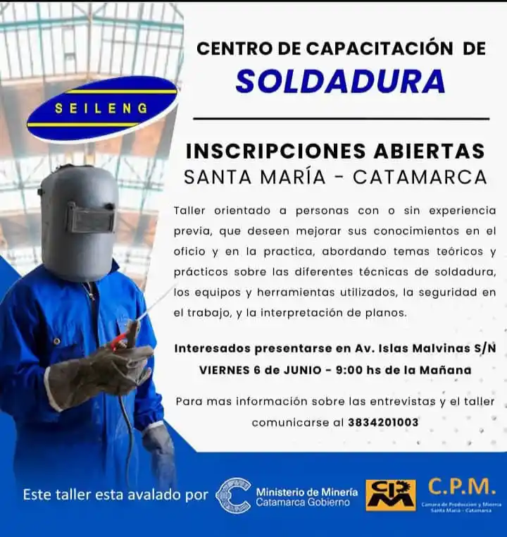 Image from INFO MINERO 👷♂️: Buenos Días estimados, desde recursos humanos de la empresa SEIL ENG n...