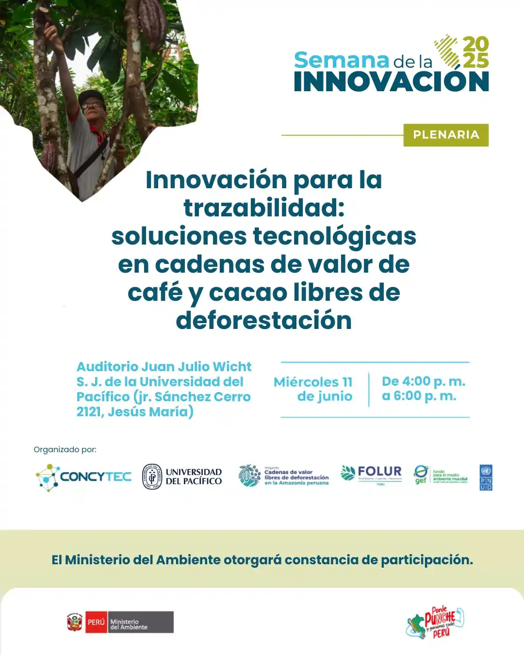 Image from Ministerio del Ambiente (Perú): 🌱 ¿Cómo avanzar hacia cadenas de café y cacao más sostenibles? Conoce...