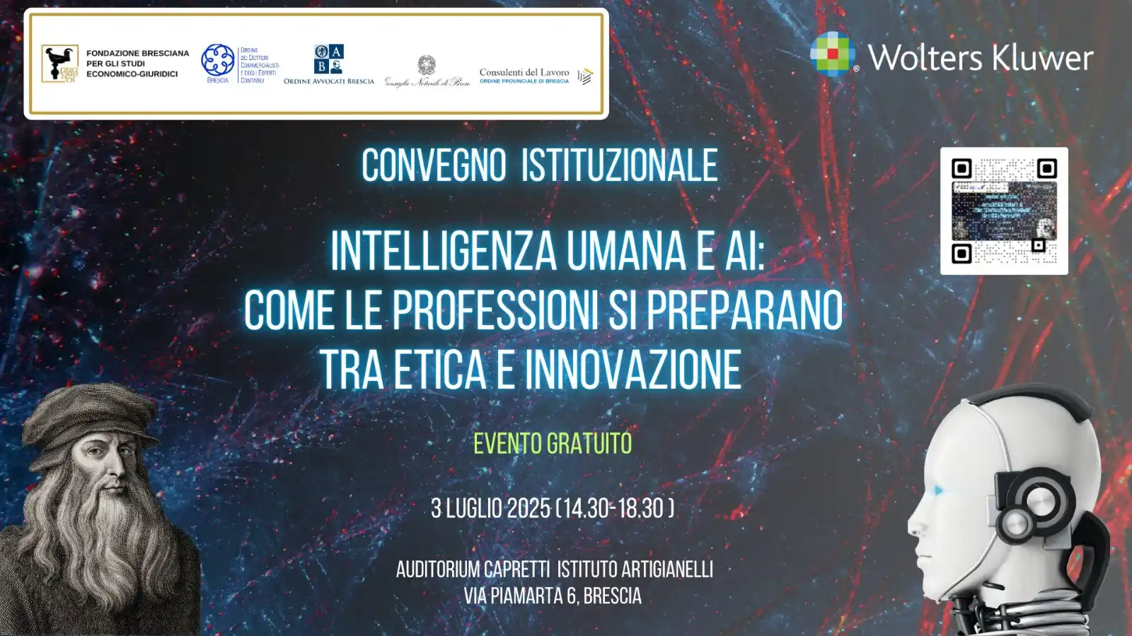 Image from Fondazione Bresciana per gli studi Economico - Giuridici: 🗓️ Data: Giovedì 3 luglio 2025 | 14:30 18:30 📍 Luogo: Auditorium Cap...