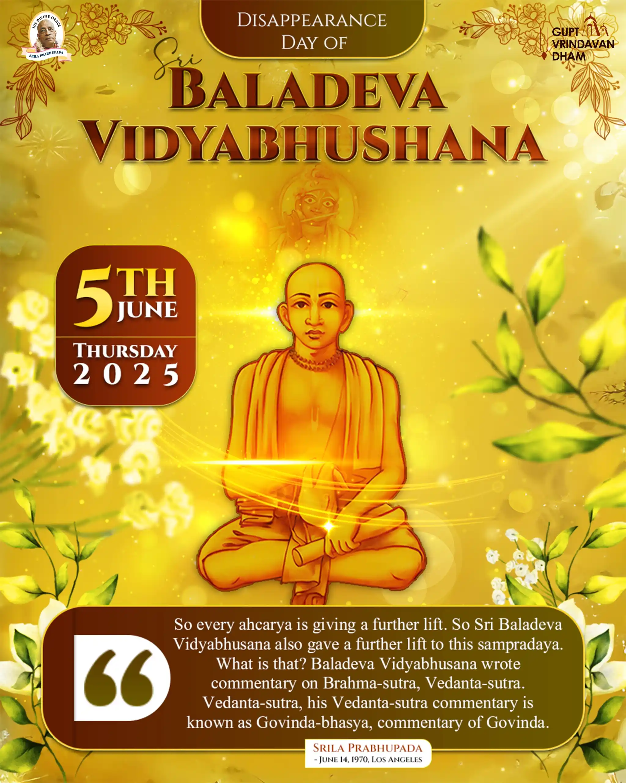 Gupt Vrindavan Dham post