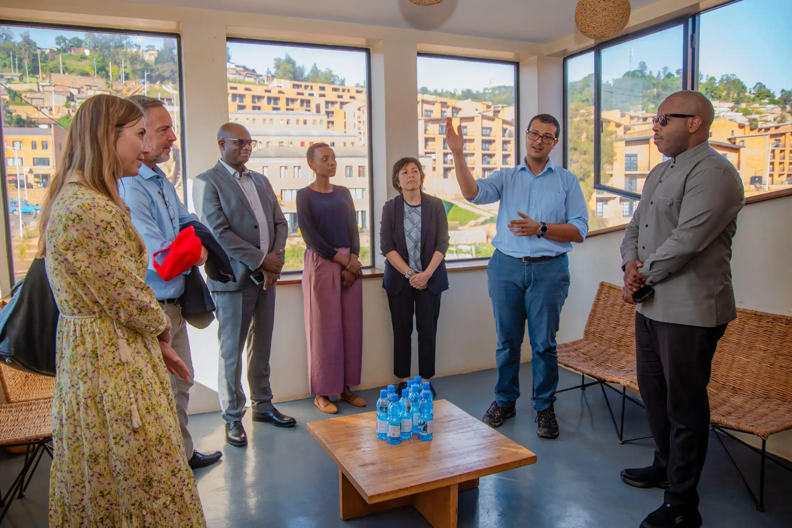 Image from City of Kigali: Earlier today, the City of Kigali Mayor, Samuel Dusengiyumva, together...