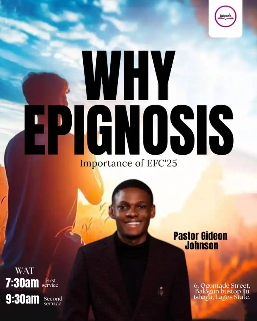 Image from EPIGNOSIS HAVEN : EFC is a significant meeting for us, as a church @EGM , as an individu...