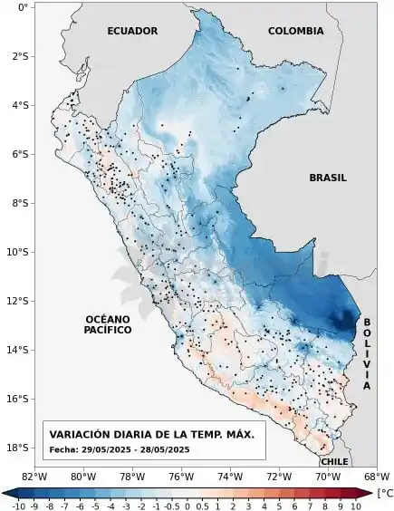 Image from Senamhi Perú: <a class="text-blue-500 hover:underline cursor-pointer" href="/hashtag...