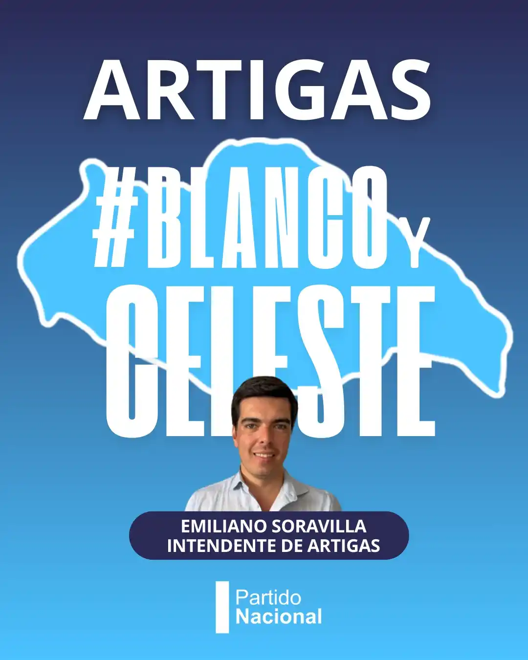 Image from Partido Nacional: Emiliano Soravilla INTENDENTE ARTIGAS es <a class="text-blue-500 hover...