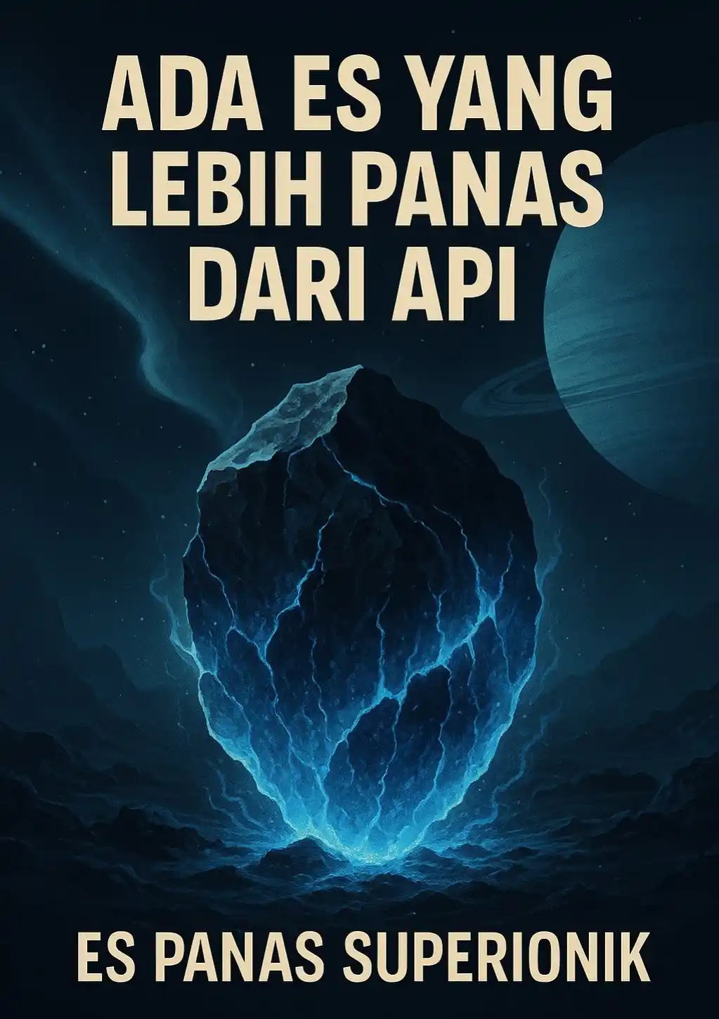 Image from belajar fakta & misteri dunia: 🧊🔥 Es yang Lebih Panas dari Api? Beneran Ada Lho ! Di pikiran kita, ...