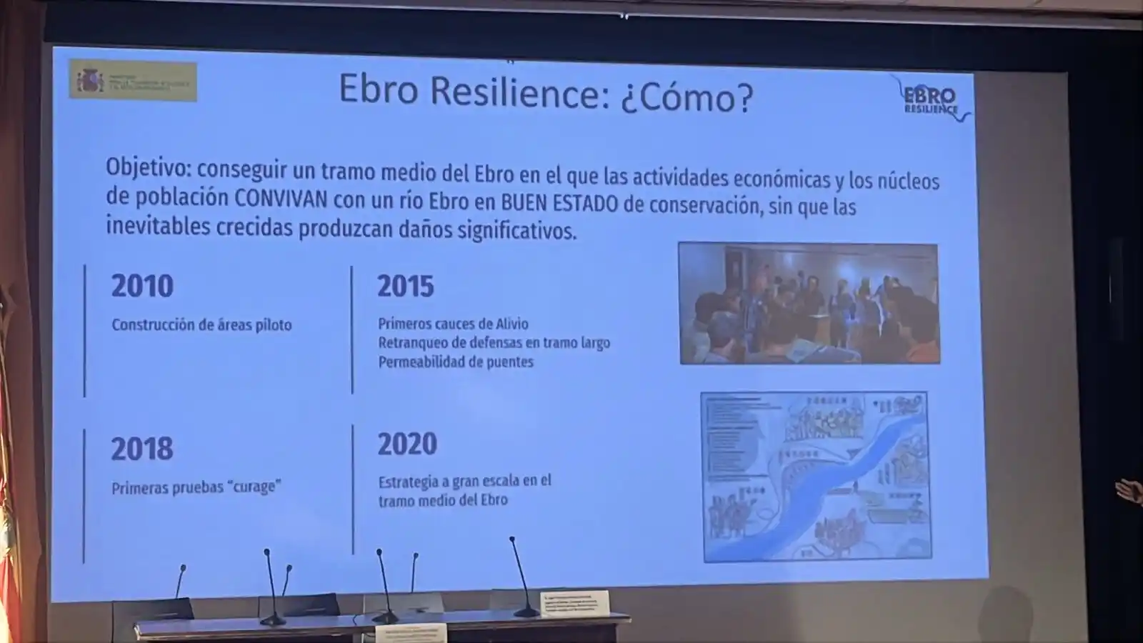 Image from LIFE EBRO Resilience P1: 👏 Foros necesarios, encuentros técnicos de temas cruciales como las I...