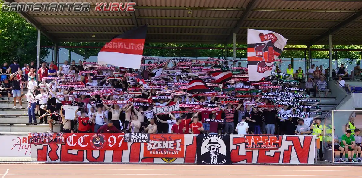 Image from Commando Cannstatt 1997 - Ultras Stuttgart: *Fotos SV Fellbach - SSV Reutlingen / 31.05.2025* ➡️ https://www.cann...