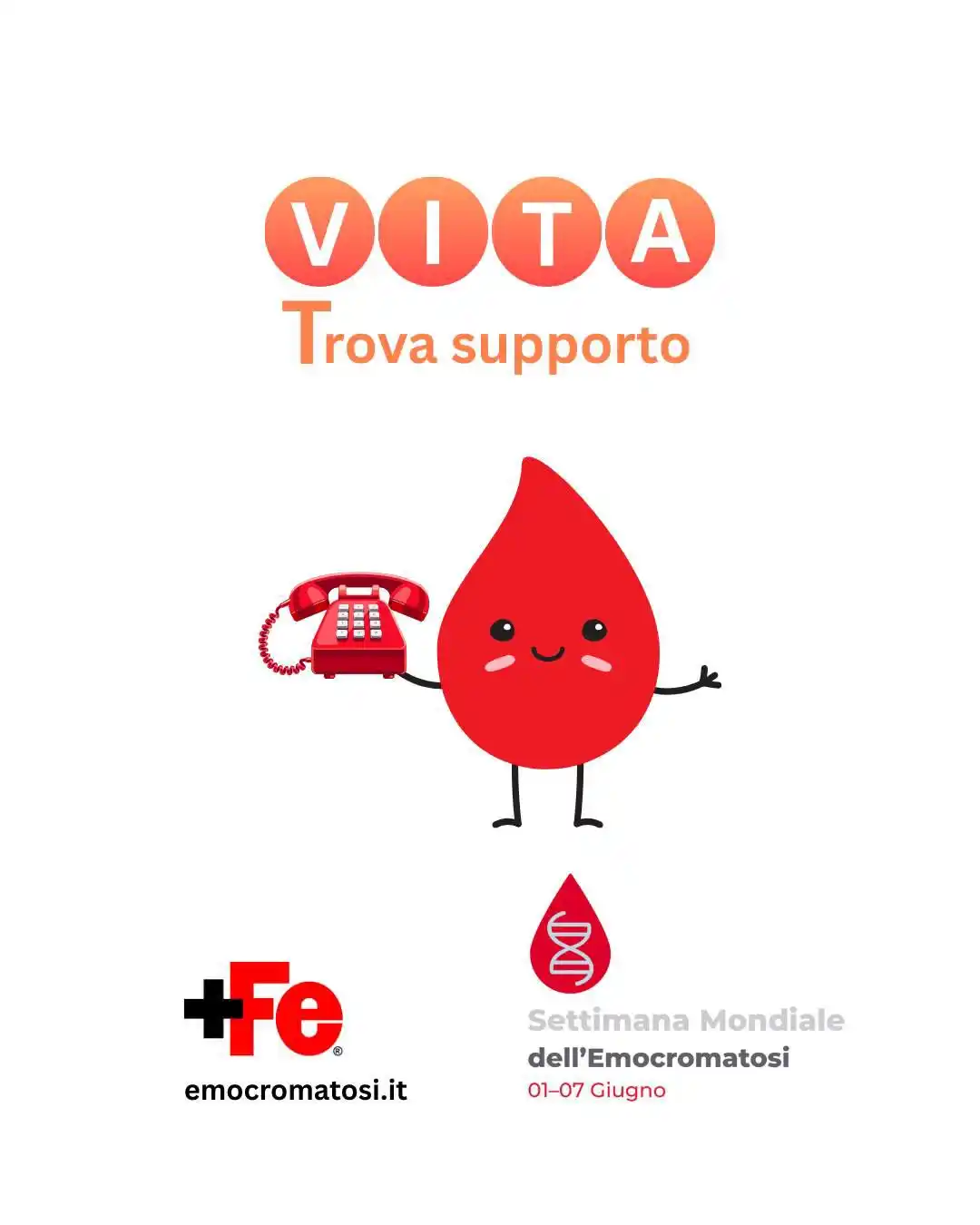 Image from Associazione Emocromatosi: Fra i volontari ed i membri del consiglio della nostra associazione ci...