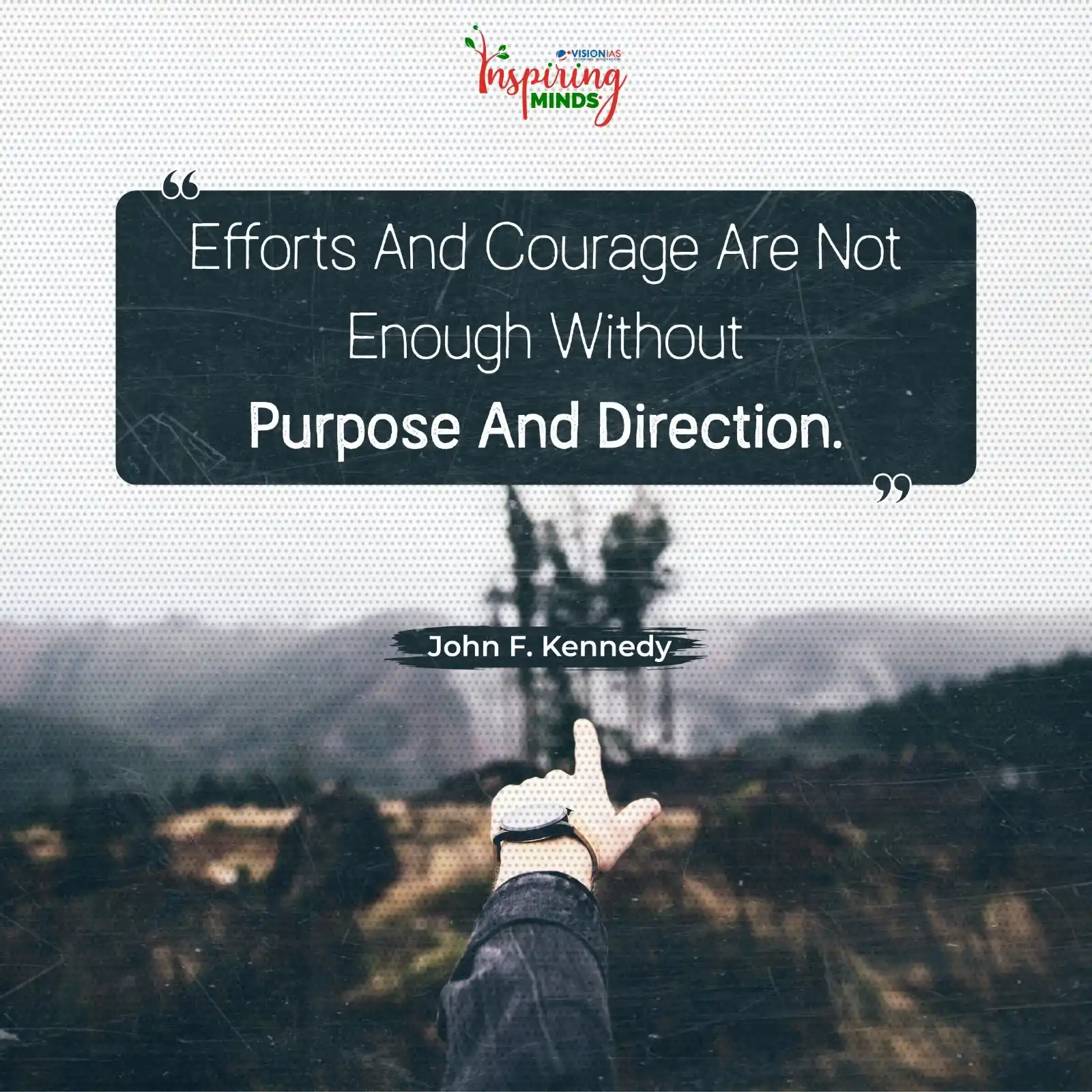 Image from Vision IAS: Fuel your UPSC prep with daily motivation! 🚀 Start each day with a bo...