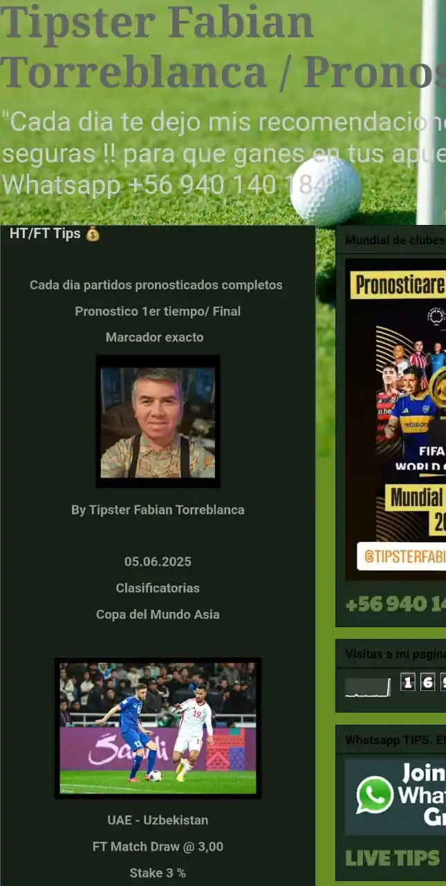 Tipster FABIAN / Tips Pronosticos Parley post