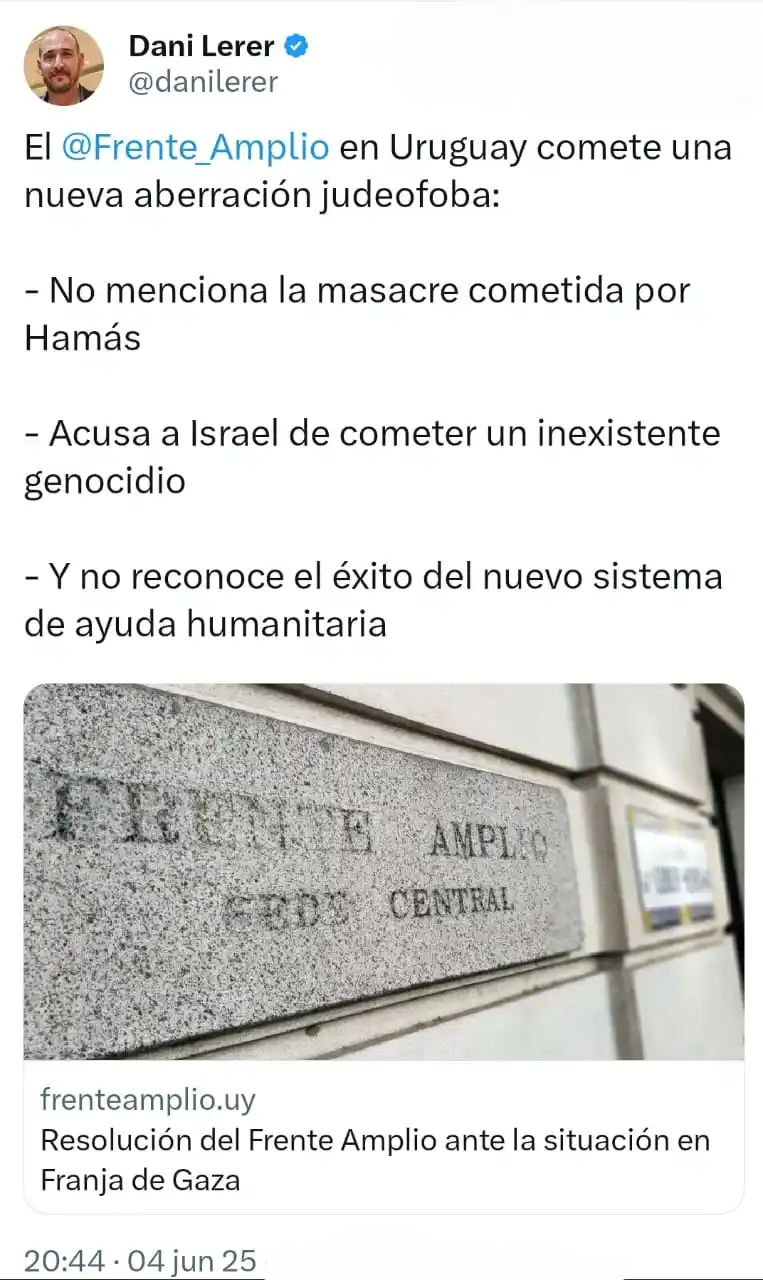 Image from Dani Lerer: https://www.frenteamplio.uy/resolucion-ante-la-situacion-en-franja-de-...