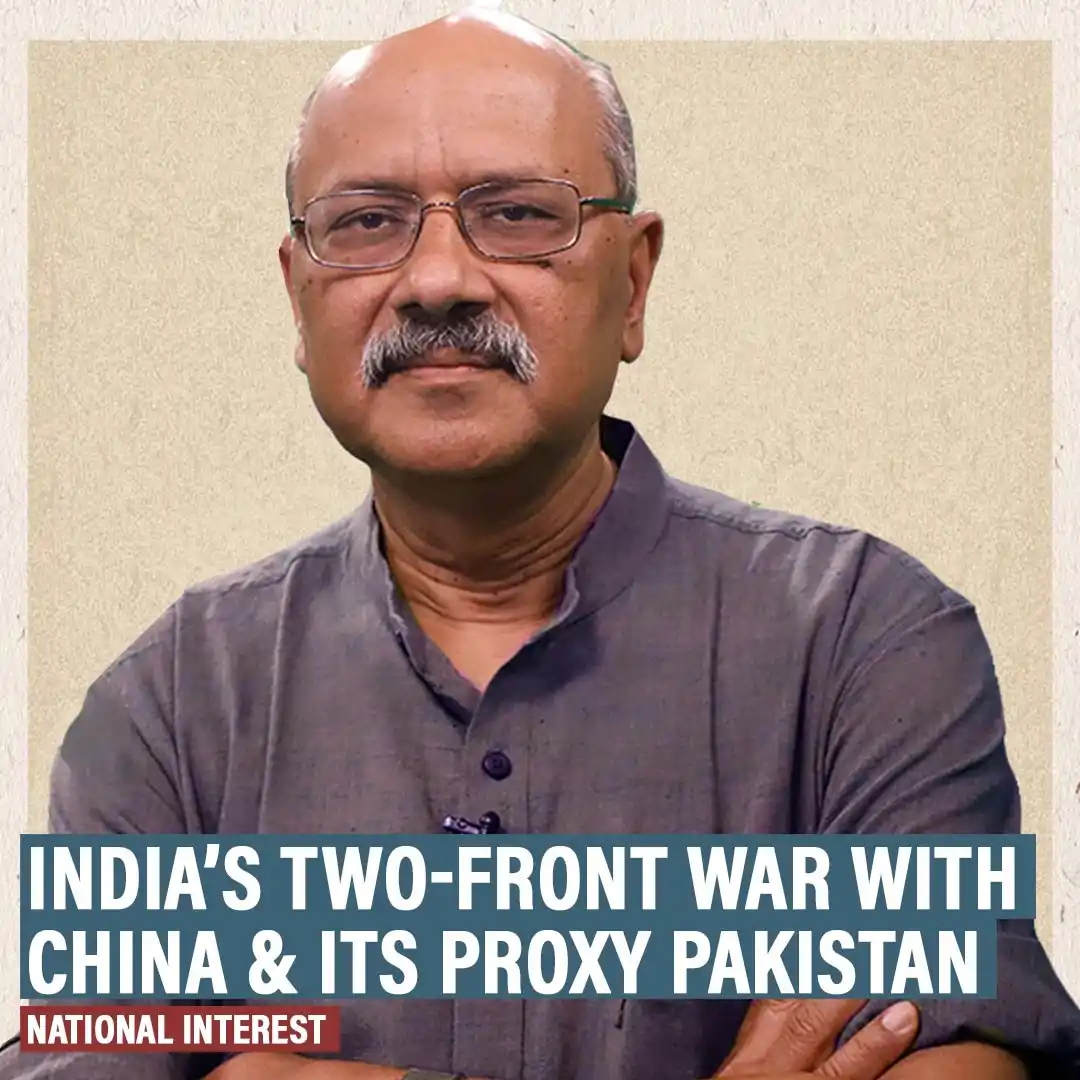 Image from ThePrint: ‘India two-front war is on. The Chinese see no need to fight it direct...