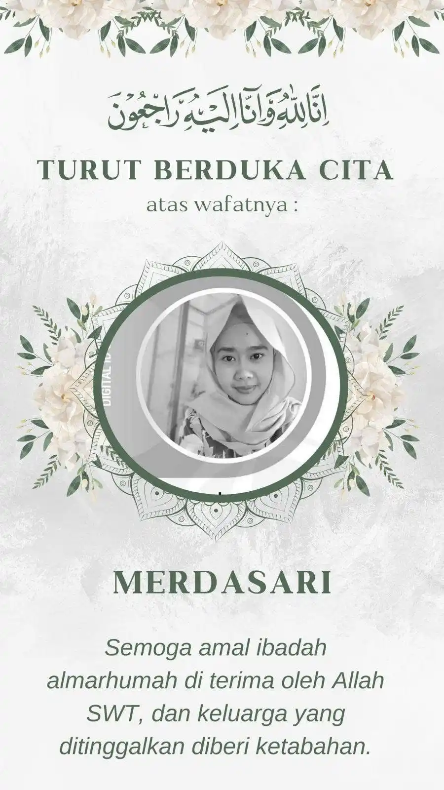 Image from DRW Skincare: INNALILLAHI WA INNA ILAIHI ROJI’UN Dengan penuh duka cita, kami keluar...