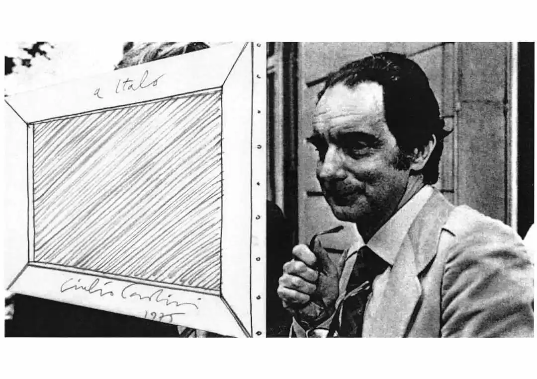 Image from Globus: Italo Calvino tesse un parallelismo con Giulio Paolini, sottolineando ...