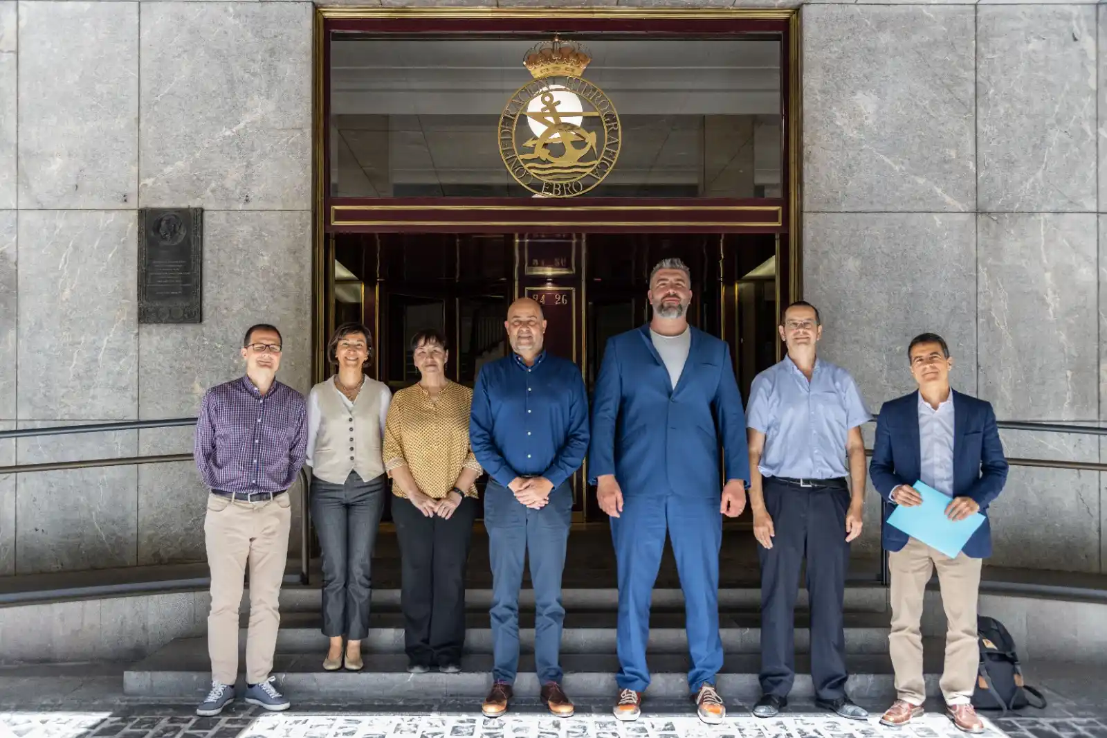 Image from LIFE EBRO Resilience P1: 📷 La Confederación Hidrográfica del Ebro recibió la visita de Vít Růž...