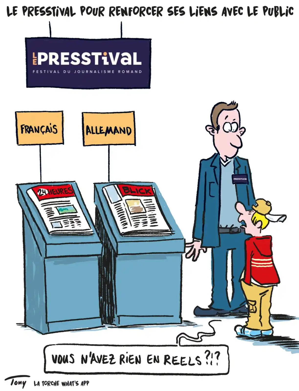 Image from La Torche 2.0: La première édition du Presstival (https://presstival.ch) investit la ...