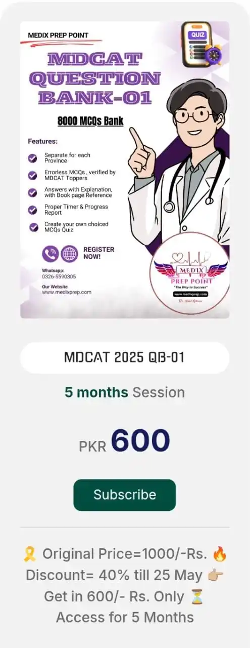 Image from Medix Prep Point: 📢 *LAST DAY FOR 40% Discount* *Ⓜ️DCAT 2025 Question Bank-01* `Speci...