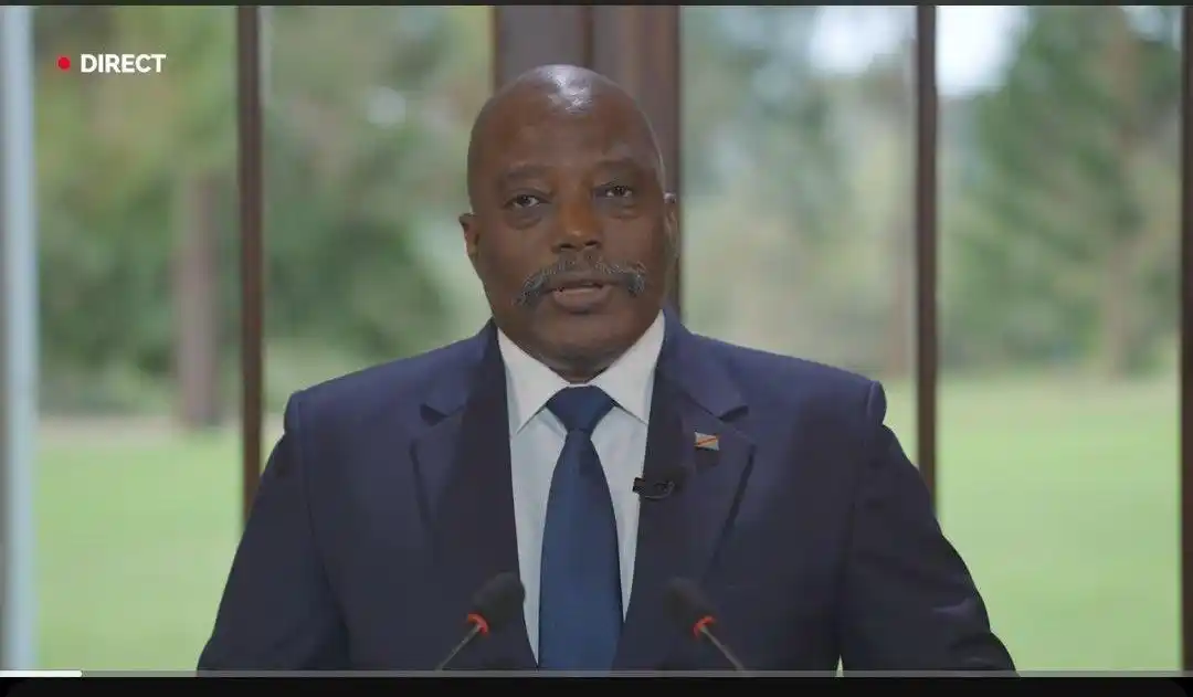 Image from REFORME.CD: Les mots forts utilisés par Joseph Kabila contre son successeur - « I...