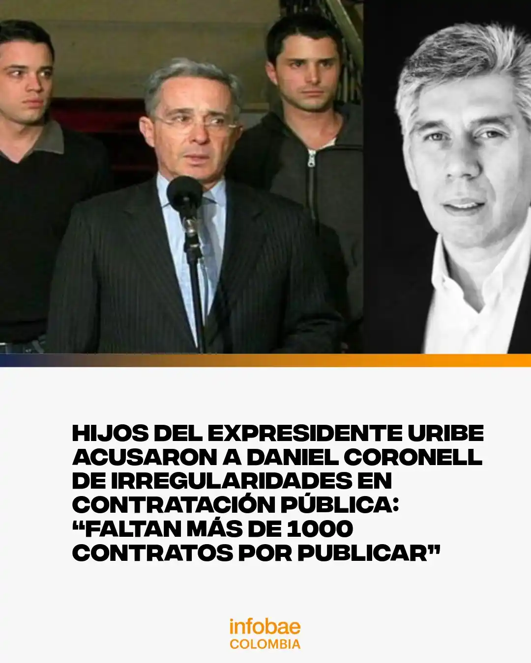Image from Infobae Colombia: 🧐Luego de que el periodista apuntara que uno de los testimonios en el...