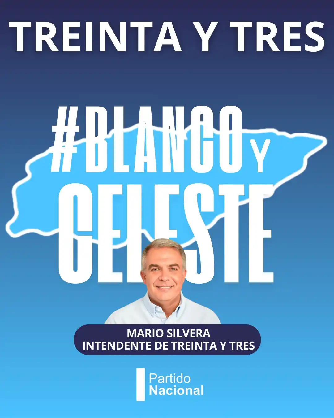 Image from Partido Nacional: Mario Silvera INTENDENTE TREINTA Y TRES es <a class="text-blue-500 hov...