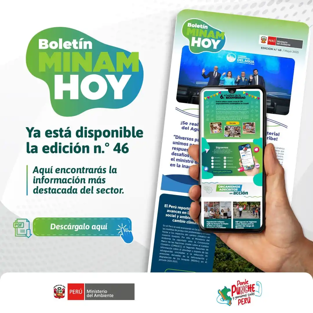 Image from Ministerio del Ambiente (Perú): 📢 <a class="text-blue-500 hover:underline cursor-pointer" href="/hash...
