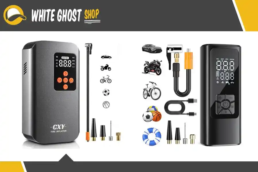 Image from Offerte e sconti fai da te: 🔥 MINIMO STORICO • *CXY 7500mah Compressore Aria Portatile Auto, Elet...