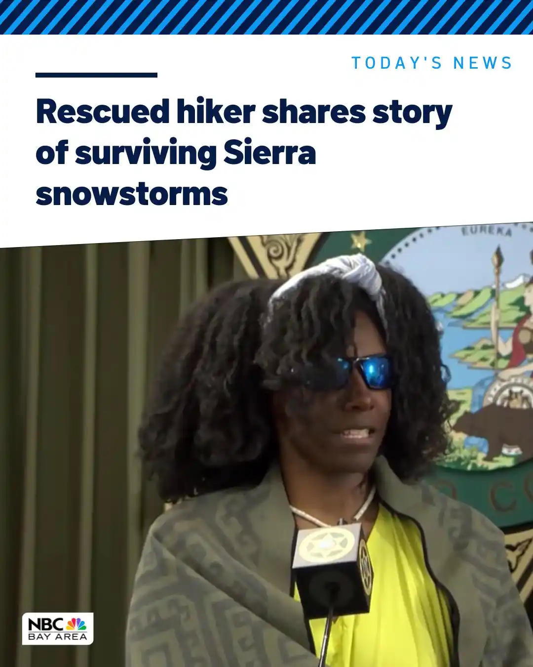 Image from NBC Bay Area: Missing hiker survived for weeks in California wilderness by foraging ...