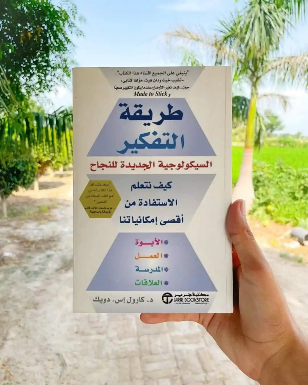Image from محارب🕊: 📙 ملخص كتاب “طريقة التفكير: سيكولوجية النجاح الجديدة” كيف نتعلم الا...