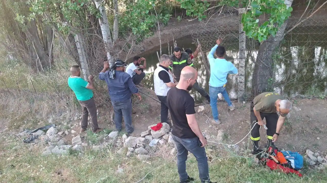 Image from Lebanon Debate News: *مراسل "ليبانون ديبايت": غرق 3 أطفال سوريين في بركة زراعية في سهل الكر...
