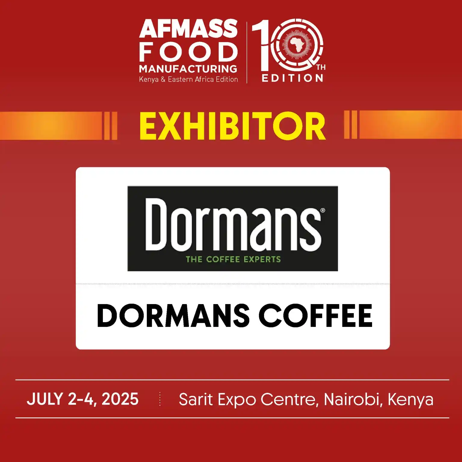 Image from Food Industry Connect by FW Africa: Nothing lights up a cold morning like a cup of freshly brewed Dormans ...