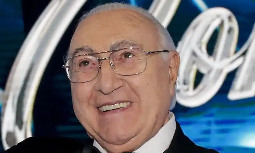 Image from 95047.it: Pippo Baudo compie 89 anni: 13 Sanremo, decine di talenti lanciati, un...