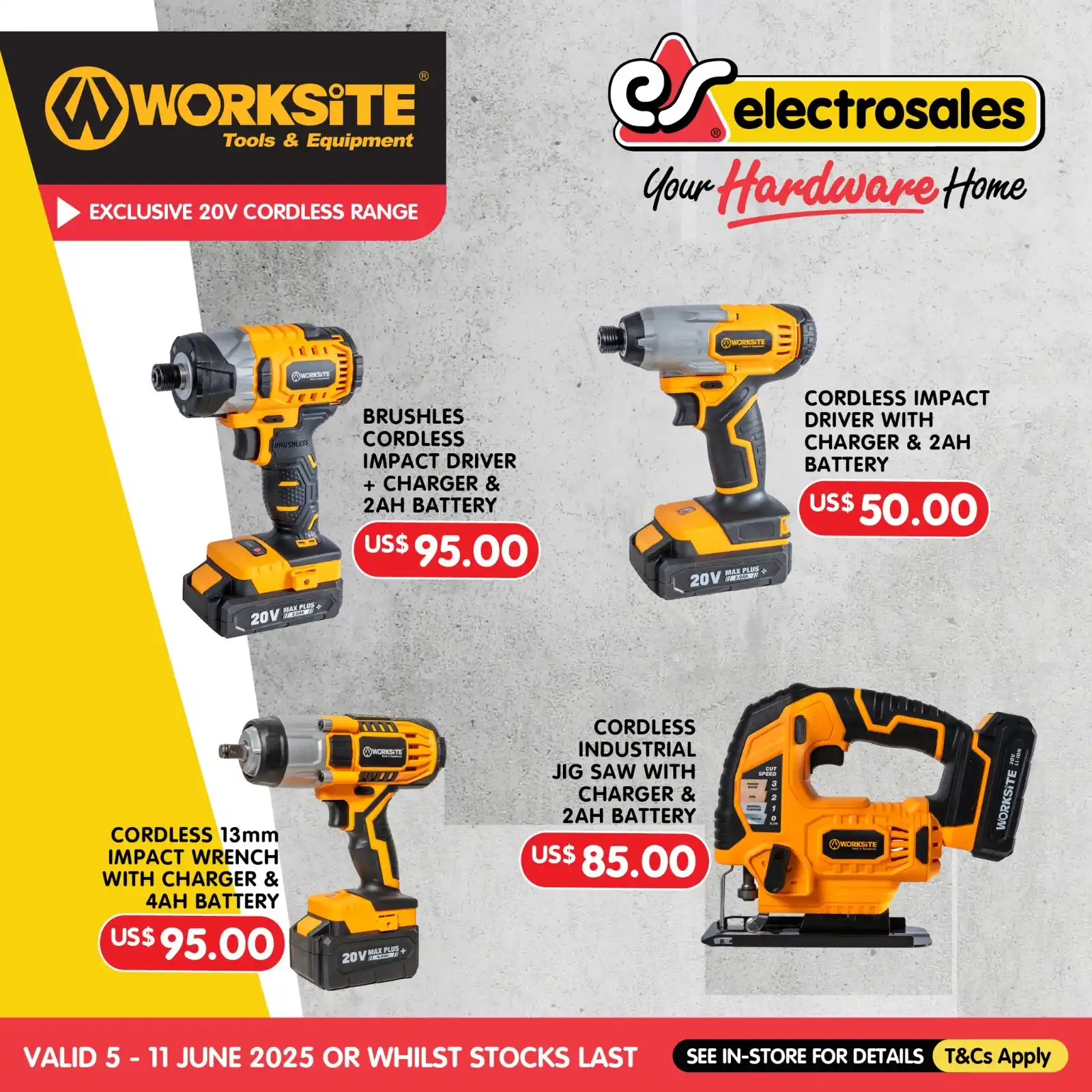 Image from Electrosales Hardware: Power Up Your Toolbox🔧⚡ From quick fixes to big builds, the right to...
