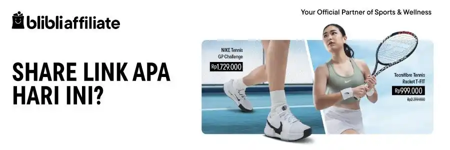 Image from Blibli Affiliate Official: *🏃‍♂️ PROMO SPORT & WELLNESS! 🏋️‍♀️*  Waktunya upgrade gear olahraga...
