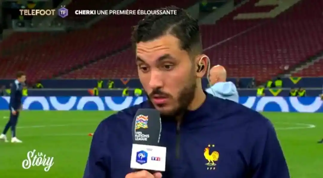 Image from SOCCER WORLD News HQ: Rayan Cherki: "I try to see what others don't." [TF1]...