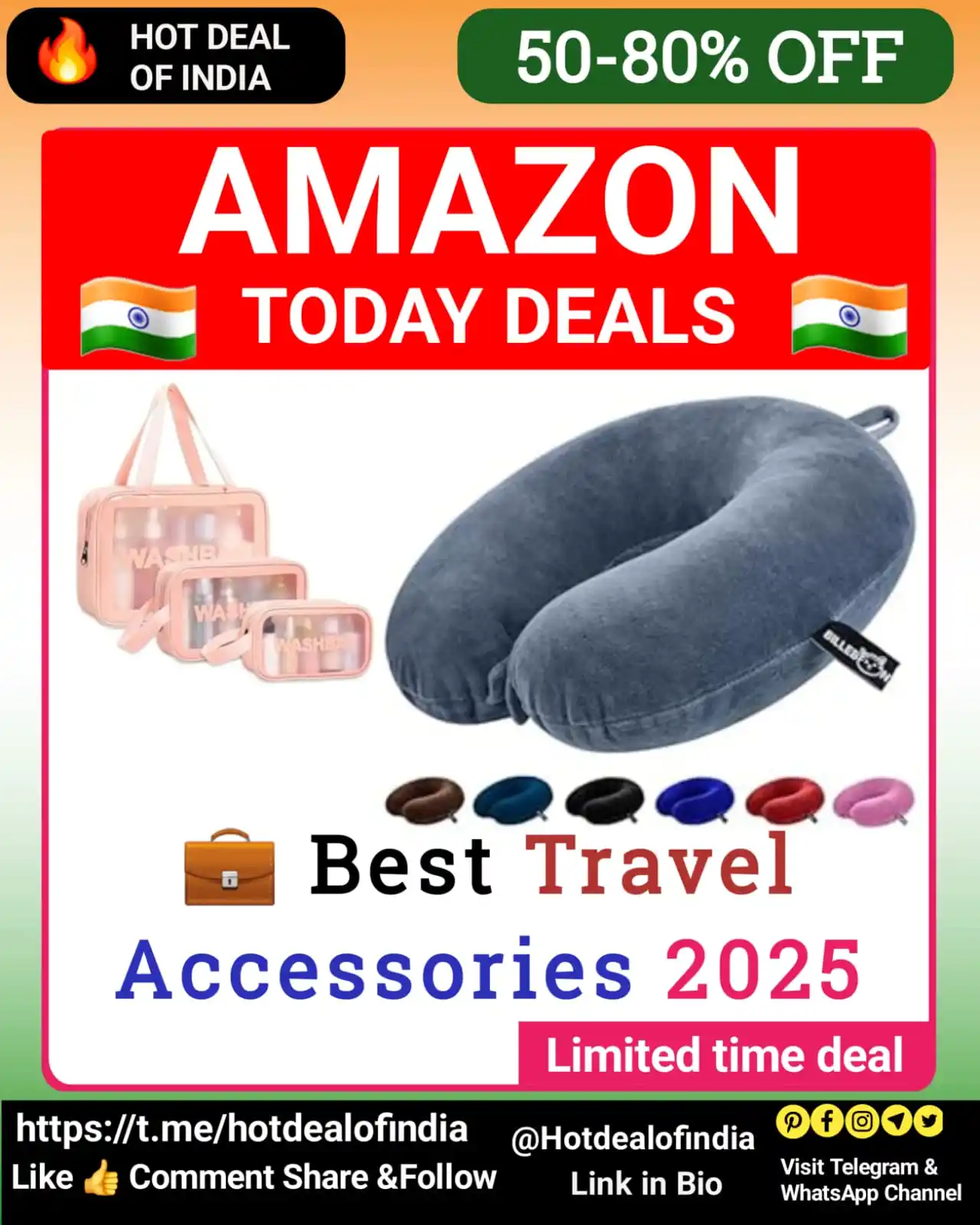Image from Hot Deal Of India 🇮🇳: ✈️🌍 Ready to Explore? Make Every Trip Hassle-Free! Whether it’s a wee...