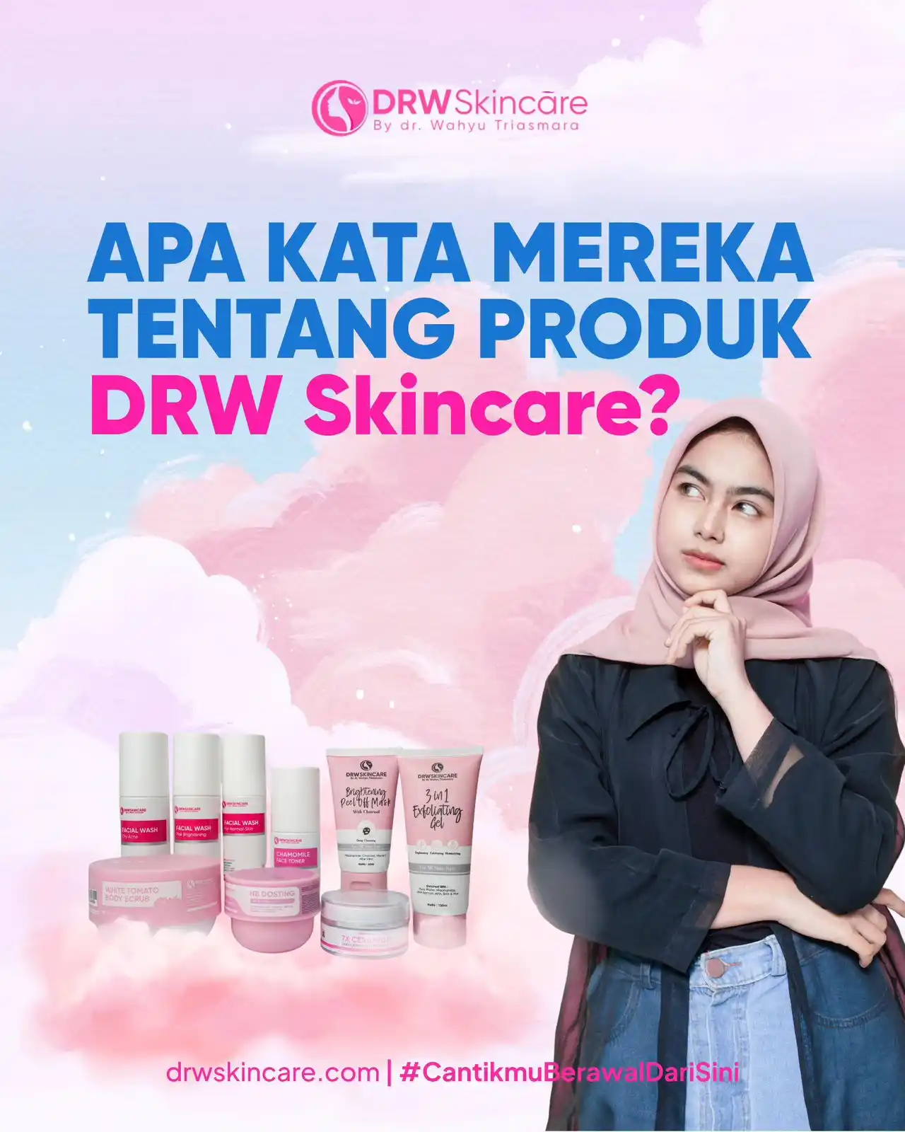 Image from DRW Skincare: REAL OR FAKE? Buktikan sendiri dengan gunakan produknya‼️ Kalau kamu...