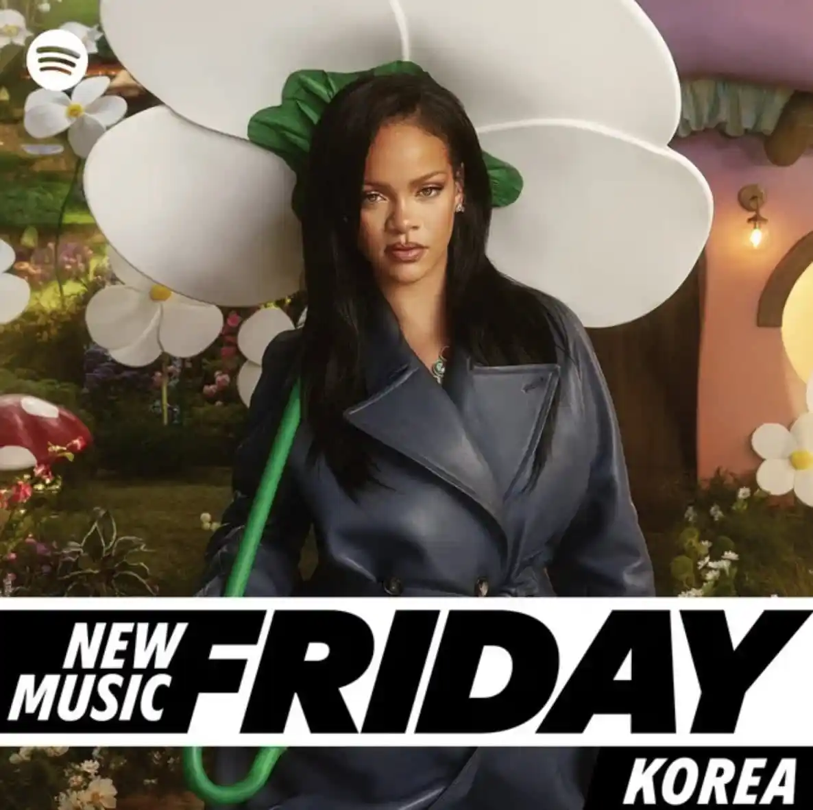 Image from Rihanna Agora: Rihanna está na capa das playlists de sexta-feira de novas músicas do ...