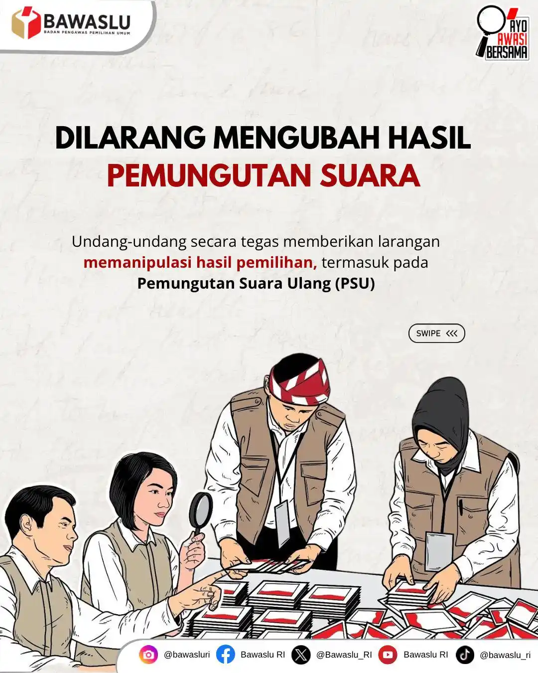 Image from Bawaslu RI: <a class="text-blue-500 hover:underline cursor-pointer" href="/hashtag...