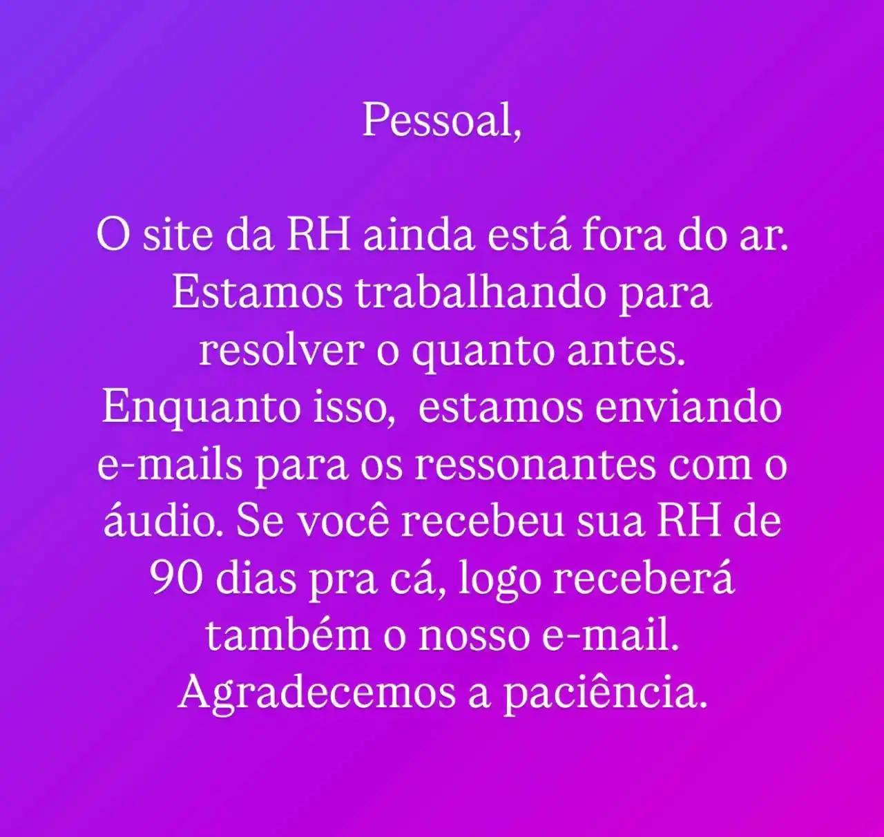 Image from Hélio Couto Oficial: Se for Ressonante, preencha o formulário de consentimento de comunicaç...