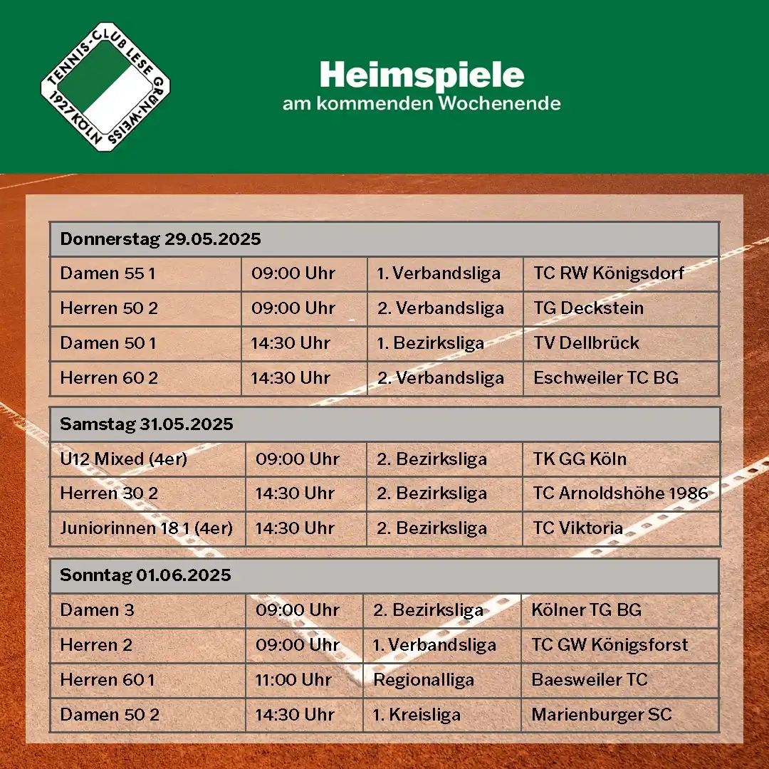 TC Lese Grün-Weiß 1927 Köln e.V. post