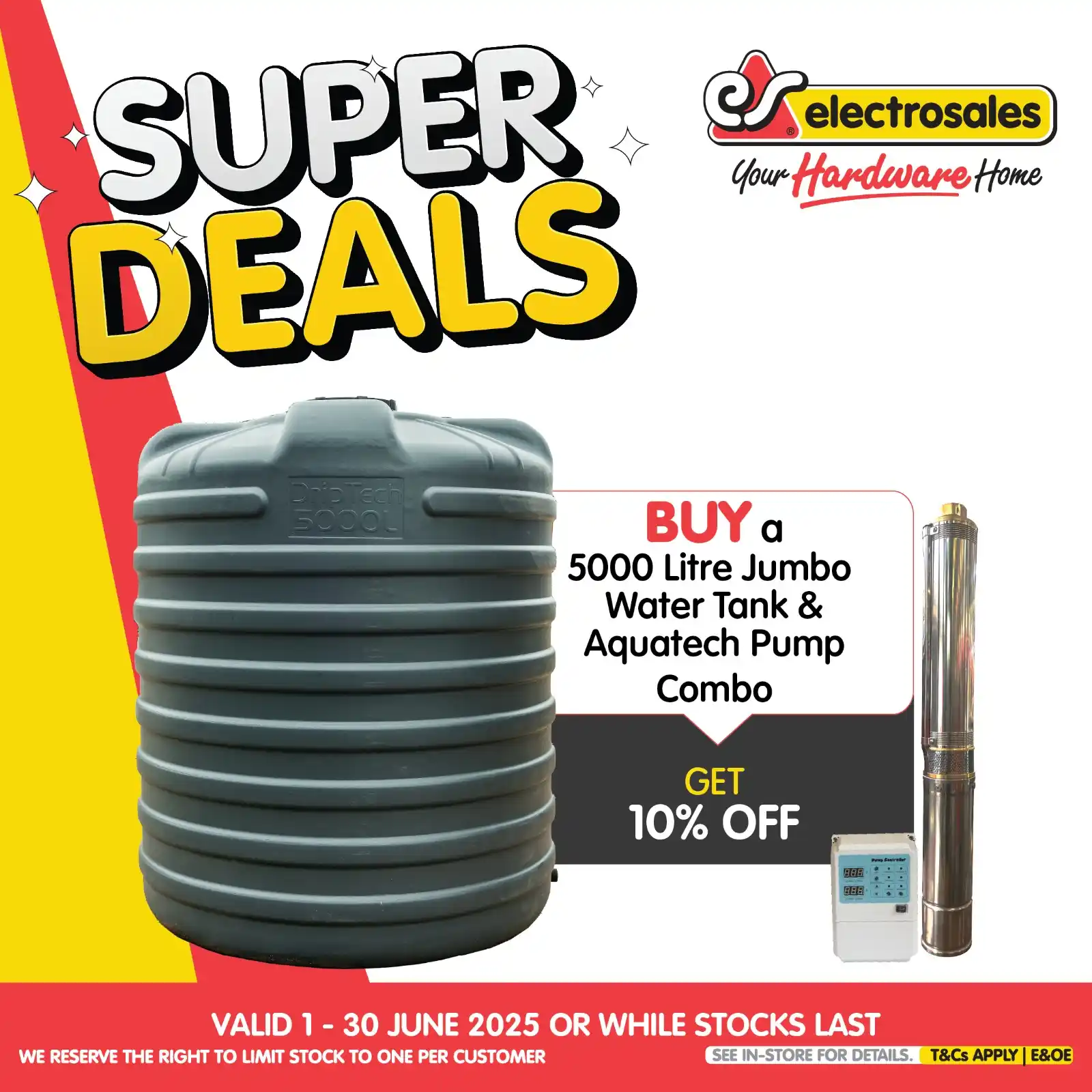 Image from Electrosales Hardware: Super Deals. Super Value. All June Long! 🔥 June just got a whole lot...