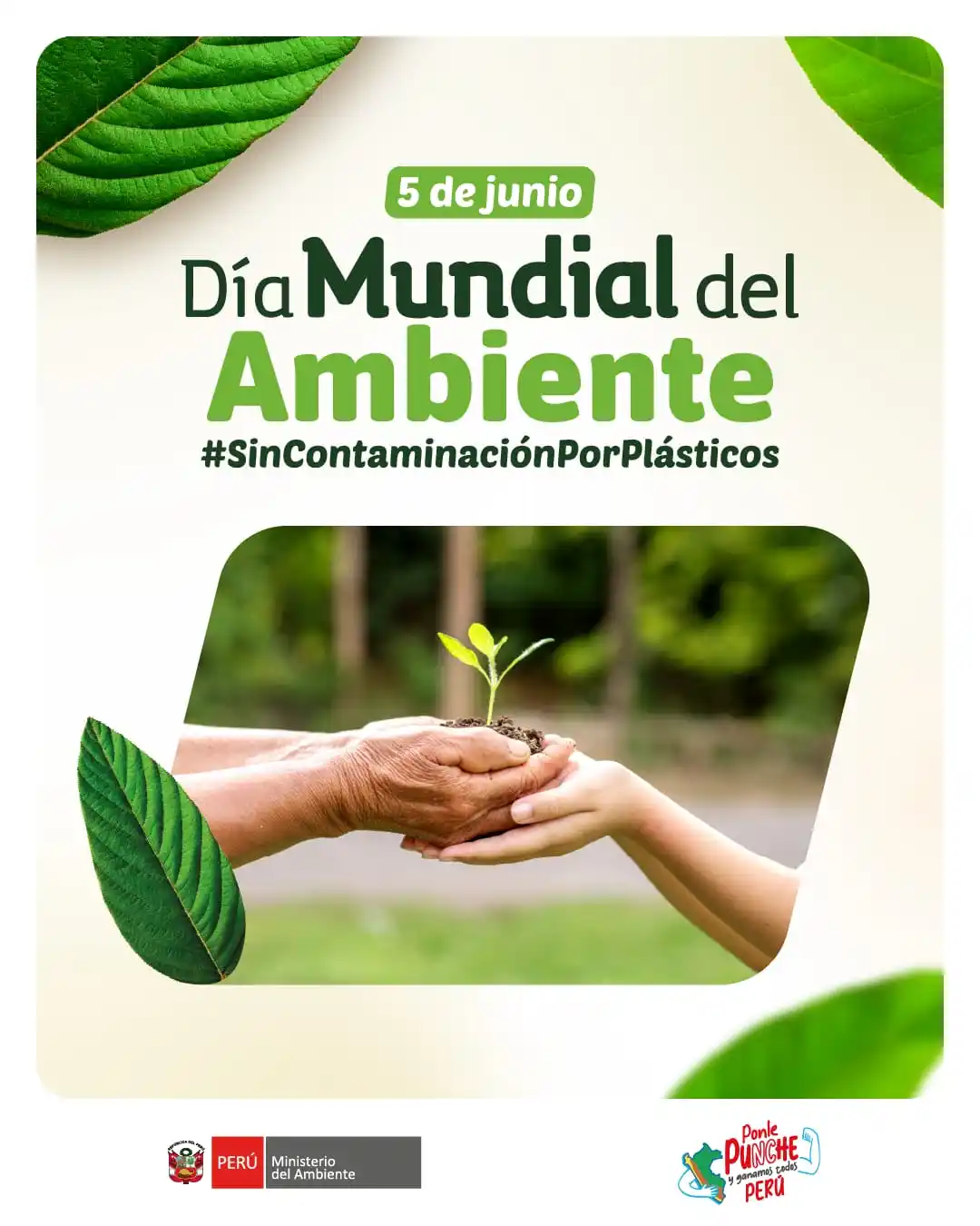 Image from Ministerio del Ambiente (Perú): 🌍 ¿Te imaginas un mundo sin plásticos? Es posible… si empezamos hoy. ...